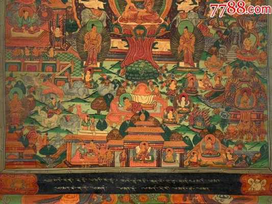 藏传佛教寺院户外唐卡（藏传佛教的唐卡风格）-图3