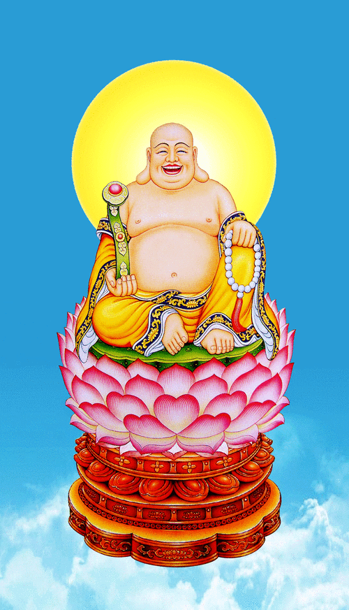 佛教弥勒菩萨图片（弥勒佛法名）-图1
