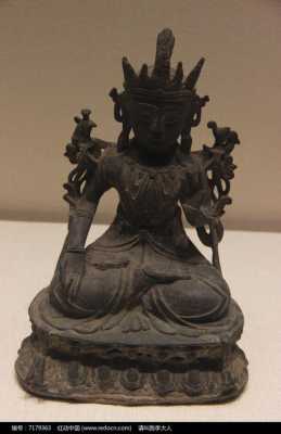 泥巴文殊菩萨像（佛教文殊菩萨像）