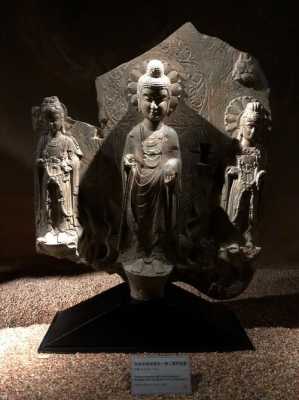 博物馆菩萨画像（博物馆石佛像）-图2