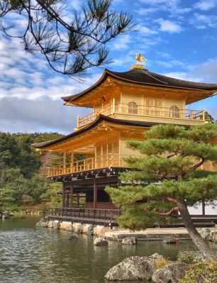 日本京都的金寺庙（日本京都名寺）